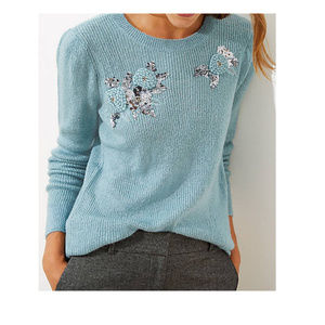 LOFT round neck sweater XS